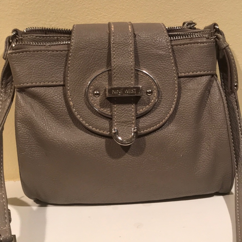 Nine West gray crossbody